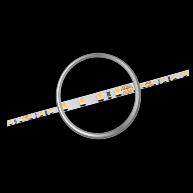 SMD2835 120LEDs 9.6W 5mm Striscia Led Bianco Caldo