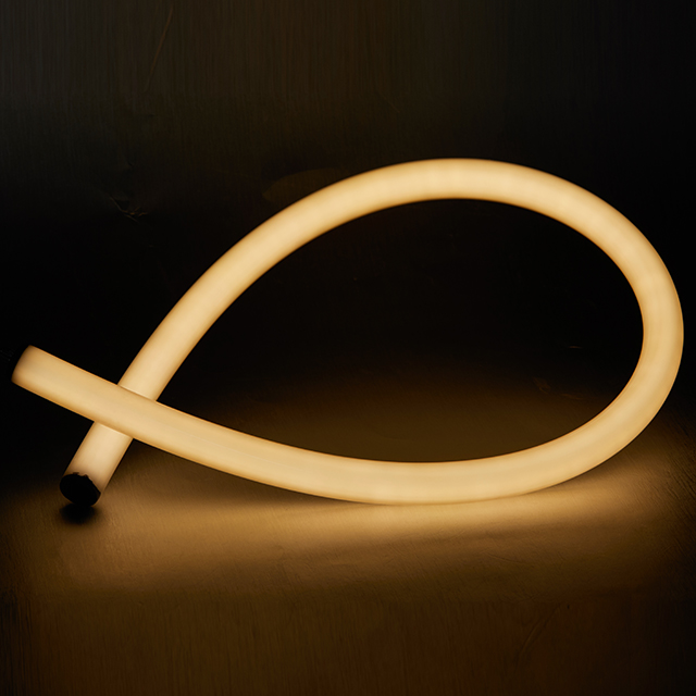 Luce al neon flessibile rotonda a 360 ° con diametro di 25 mm