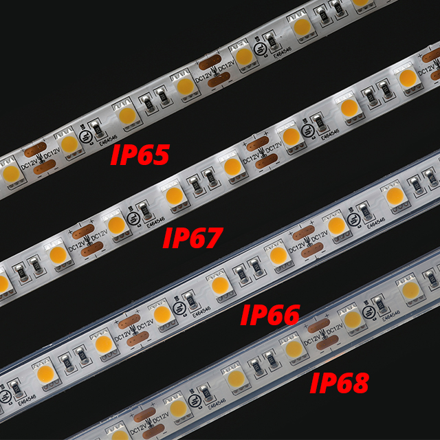 Striscia luminosa a LED a doppia fila IP68 che cambia colore